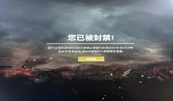 pubg封一天是什么意思