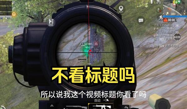 绝地求生如何缩小人物